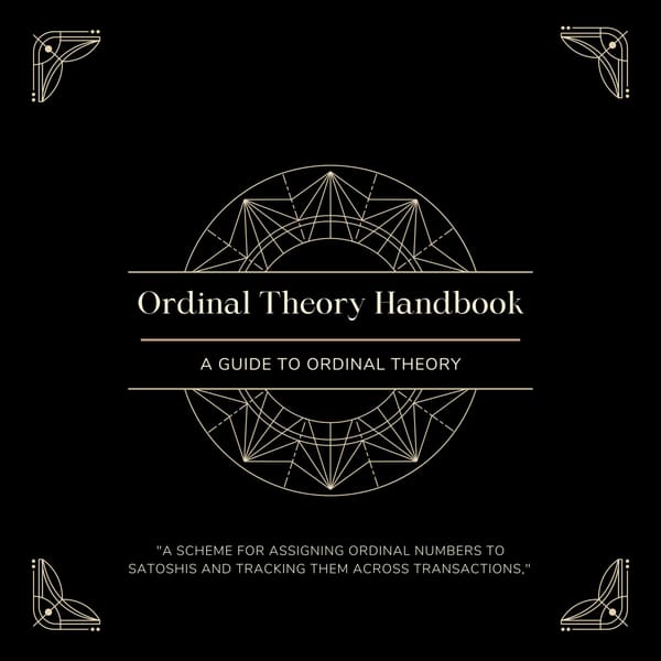 The Ordinal Theory Handbook released!